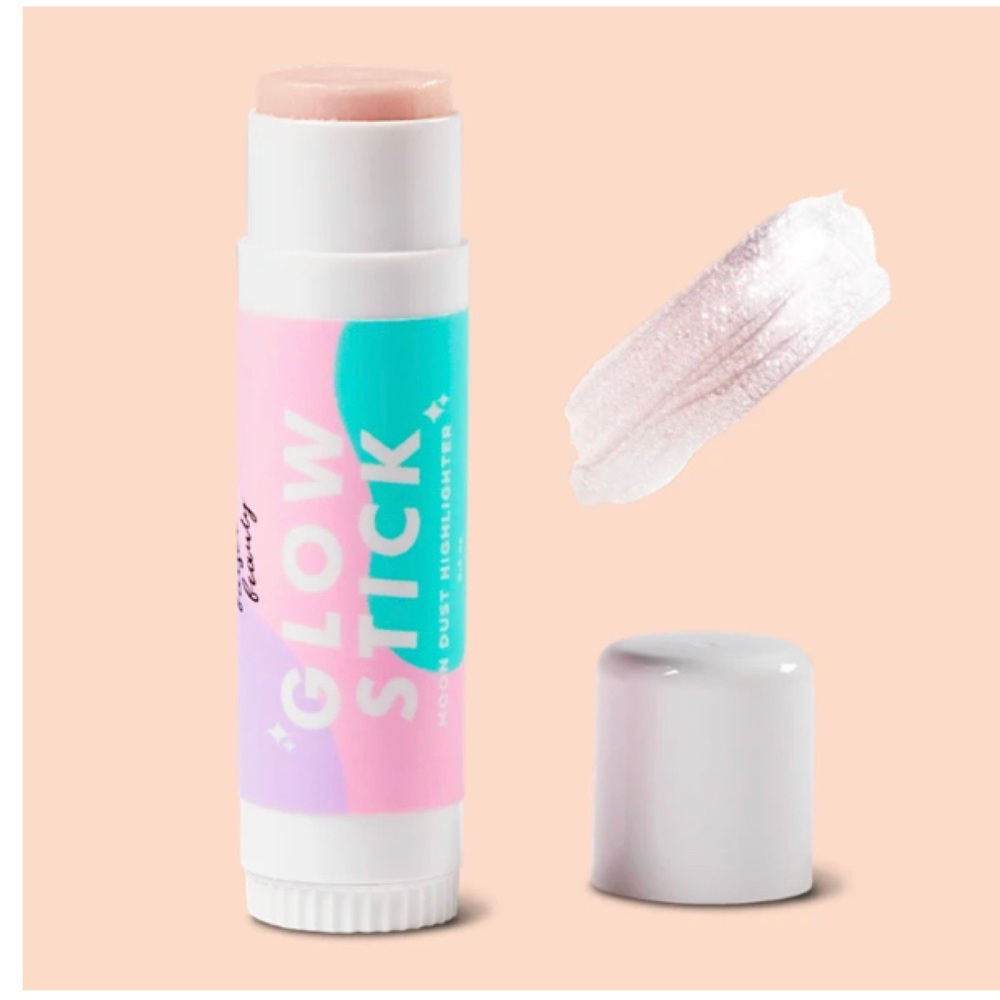 Moon dust highlighter stick, translucent